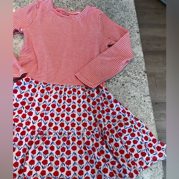 Tea Collection Dress Girls Size 7 - Picture 4 of 8